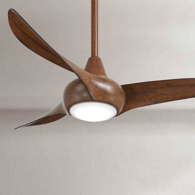 44" 3 - Blade LED Propeller Ceiling Fan with Remote Control and Light Kit Included