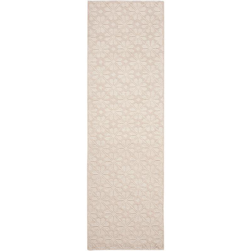 Vermont VRM303 Hand Woven Runner Rug - Ivory - 2'3"x6' - Safavieh.