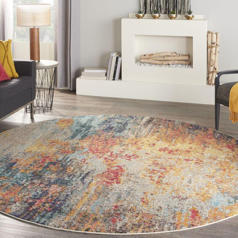 Nourison Celestial Abstract Darkness Indoor Area Rug