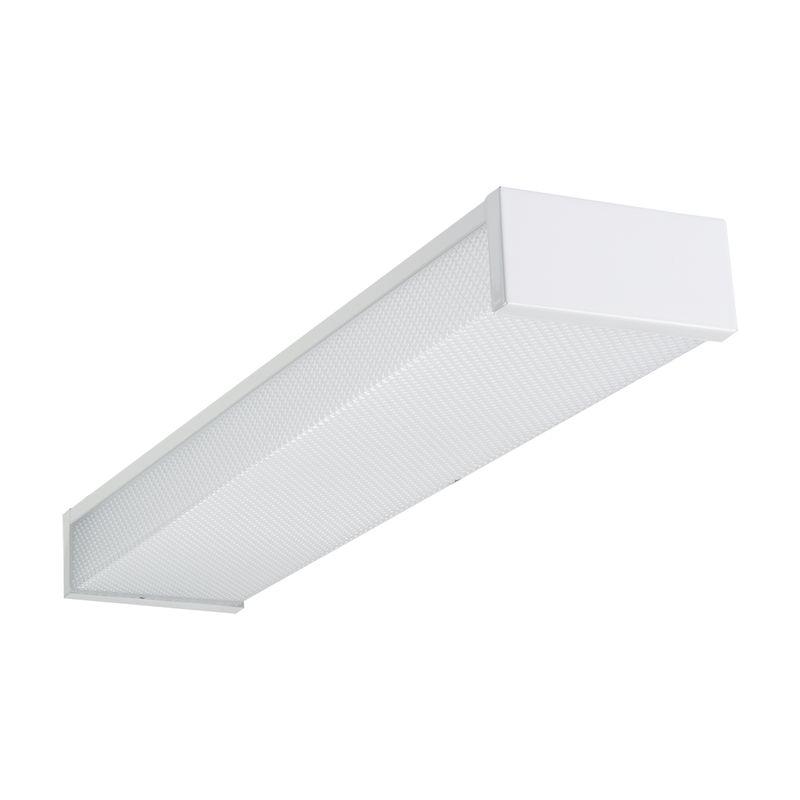 Metalux 24-Inch White LED Wraparound Light Fixture