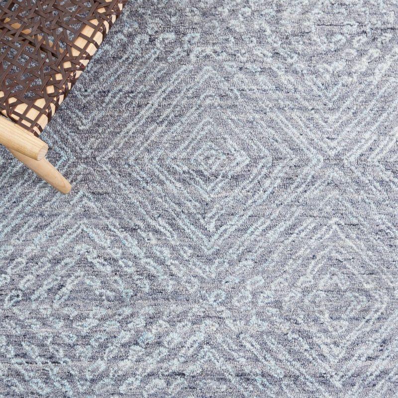 George Oliver Abstract Hand Tufted Performance Geometric Rug
