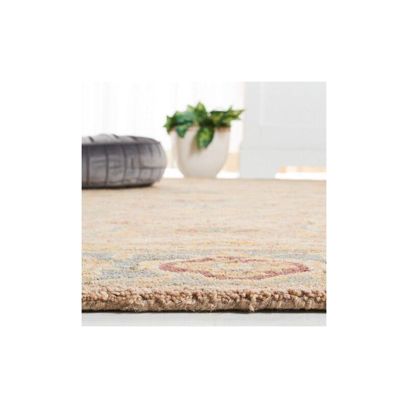 Anatolia AN549 Hand Tufted Indoor Area Rug - Brown/Blue - 9'x12' - Safavieh