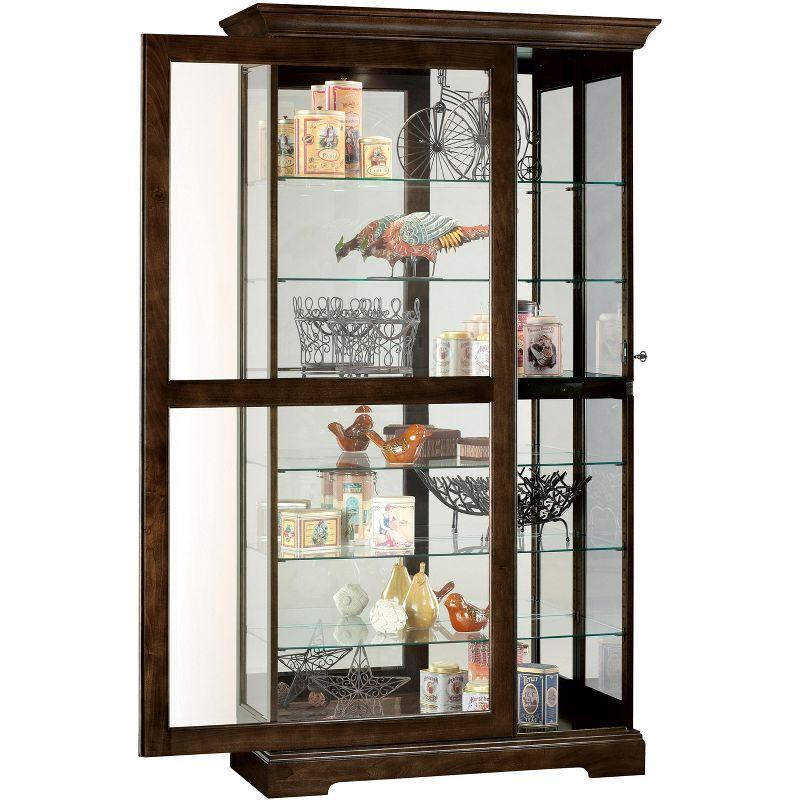 Howard Miller 680536 Tyler Iii Curio Cabinet 680536 Espresso