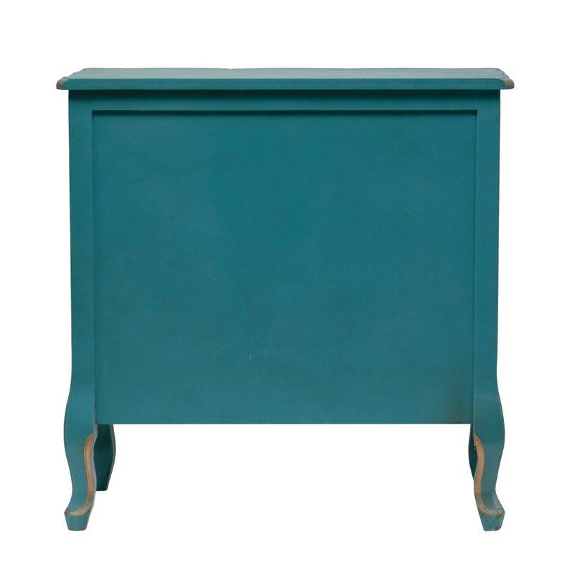 Storied Home 31" Tall Decorative Dresser Cabinet Blue