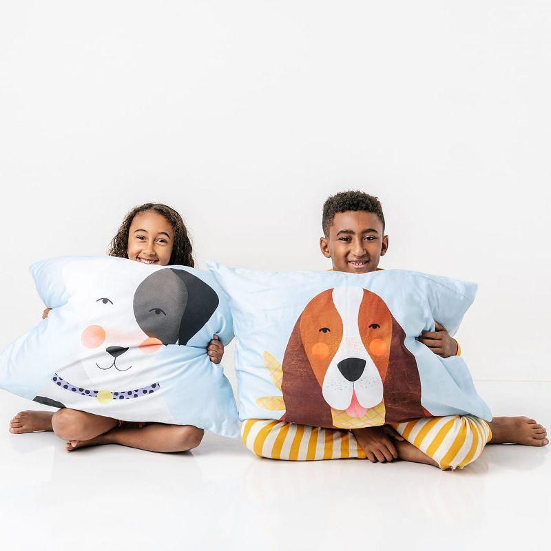 2 pack Dog Pillowcase Set - 100% Cotton (Set of 2)