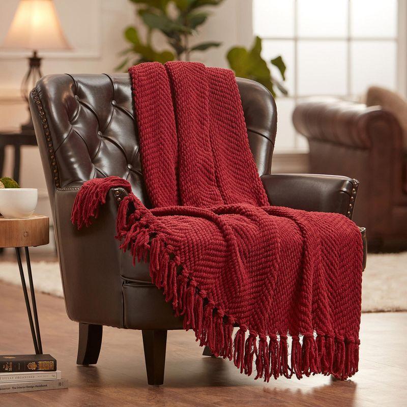 Chanasya Textured Knitted Throw