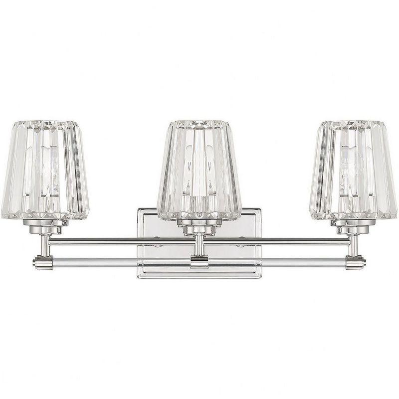 Savoy House Garnet 3 - Light Vanity in  Polished Nickel
