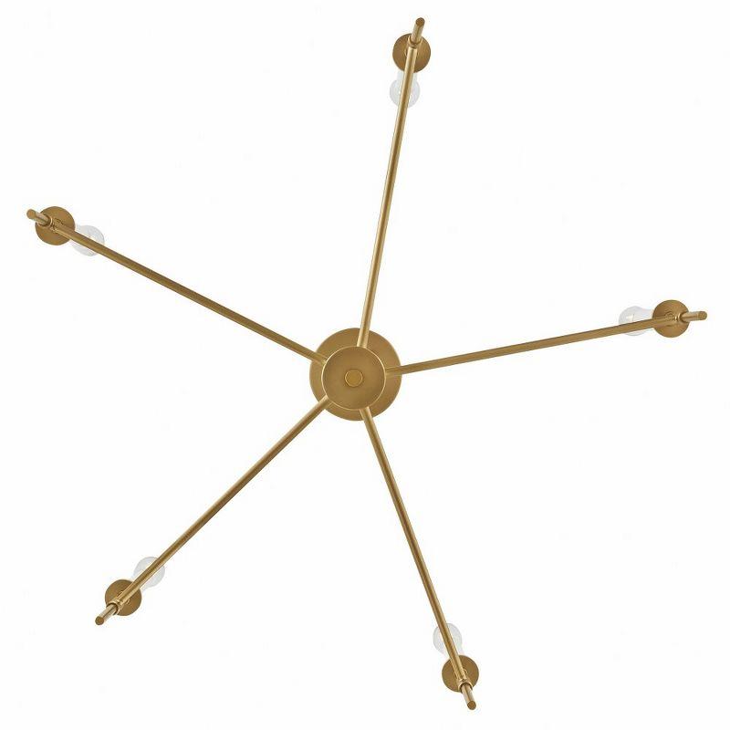 Lark Hux 5-Light Exposed Candle Bulb Chandelier Pendant