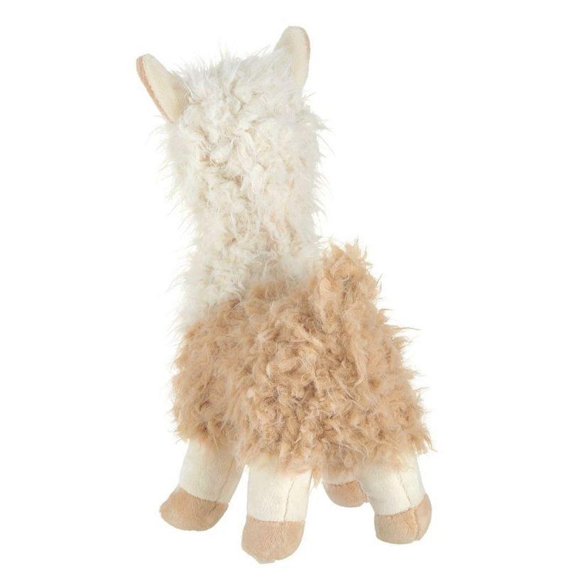 Bearington Llamar Plush Llama Stuffed Animal, 10" Brown and White