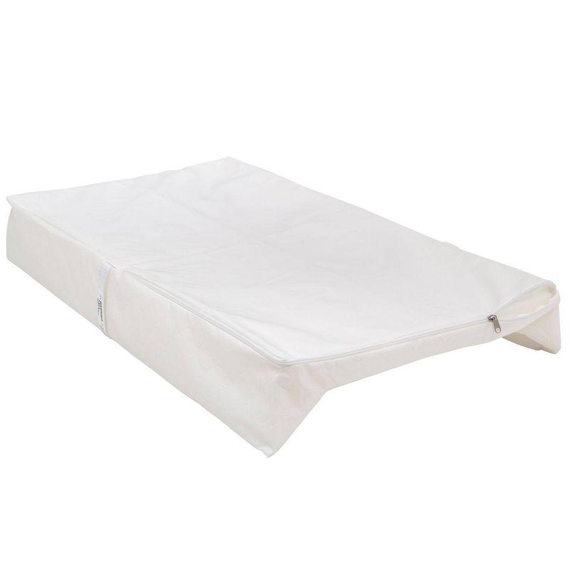 Serta Foam Contoured Changing Pad with Waterproof Cover - White