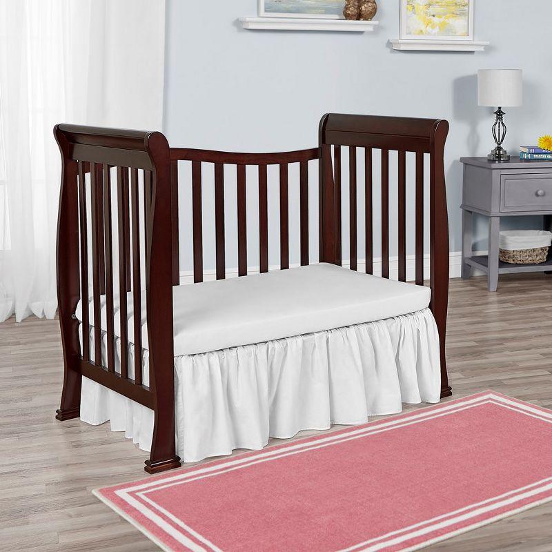 Dream On Me JPMA Certified Piper 4-in-1 Convertible Mini Crib