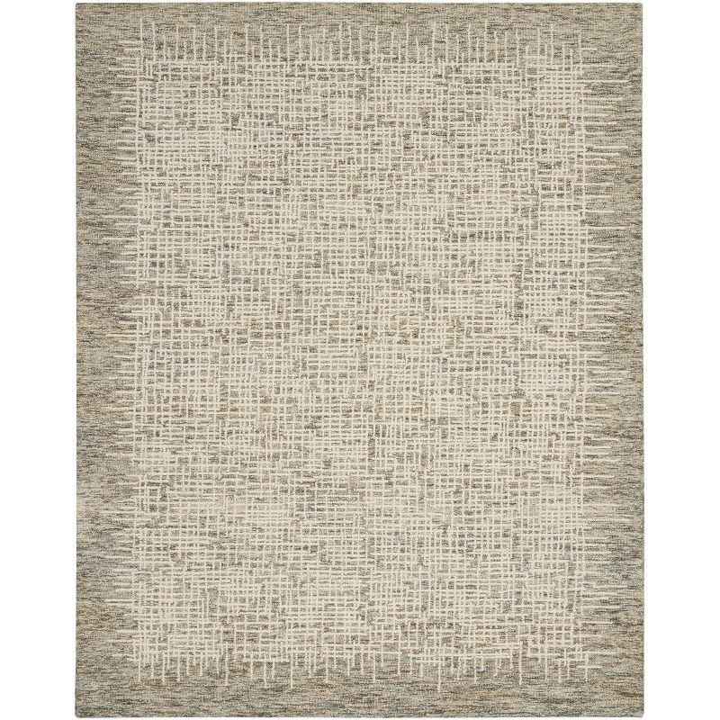 Nourison Vail Rustic Texture Indoor Area Rug Ivory/Multi 7'9" x 9'9"