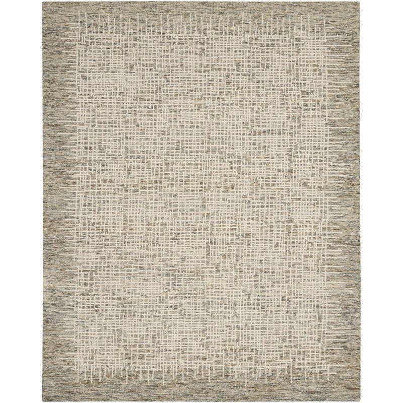 Vail Ivory and Earth Tone Hand-Tufted Wool Area Rug