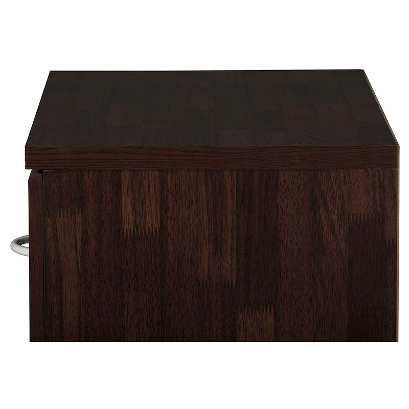 Mayson Modern and Contemporary Wood 4 Drawer Storage Chest Oak Brown Finish - Baxton Studio