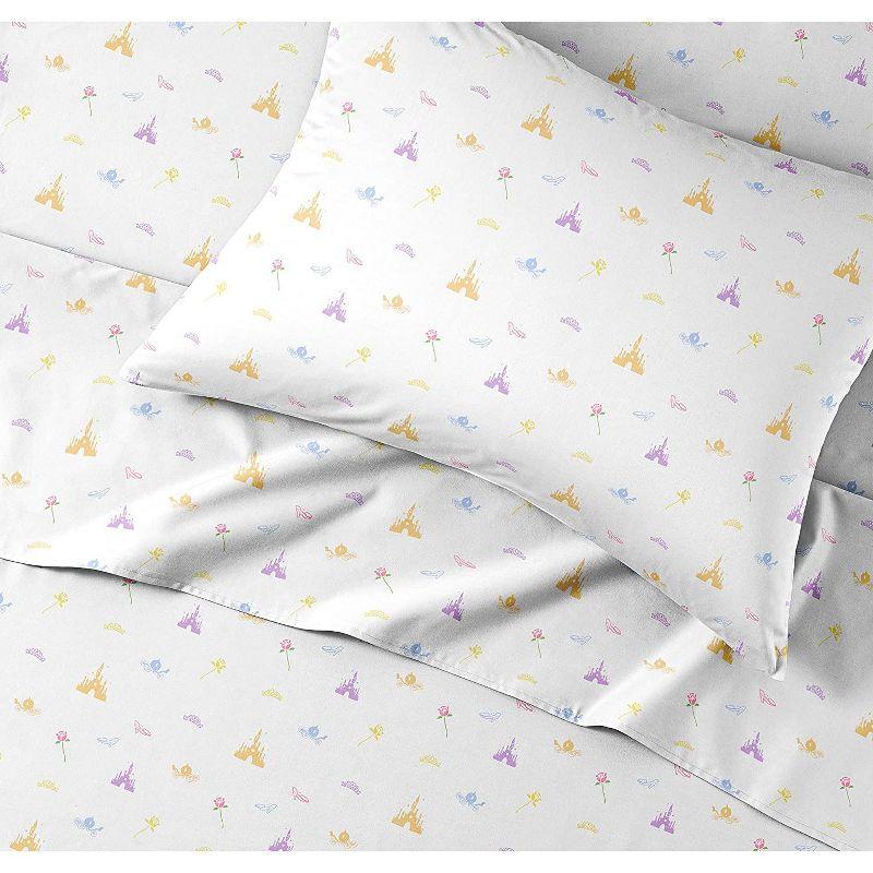 CGK Linens 4 Piece Kids Microfiber Sheet Set - Wrinkle Free - Cute, Cozy, Soft