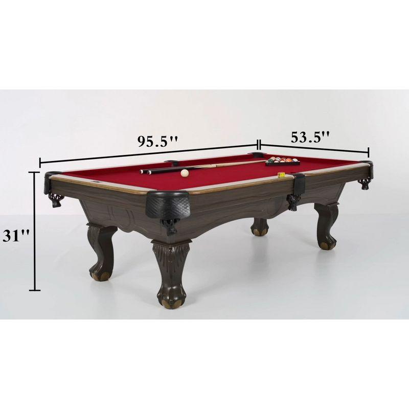 Barrington Billiards Company Barrington Arlington 8 ft Pool Table with Playing Accessories