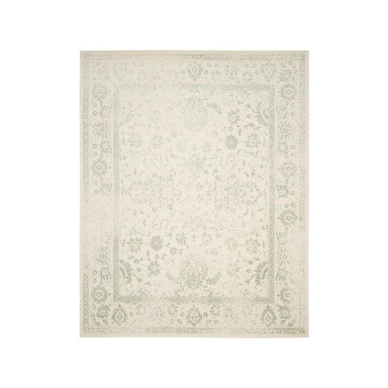 Adirondack ADR109 Machine Made Indoor Area Rug - Ivory/Sage - 8'x10' - Safavieh