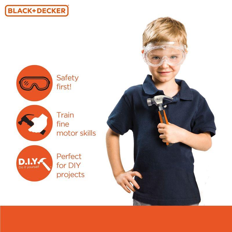 Black and Decker Pretend Play Toolset for kids, Looks like the real tools