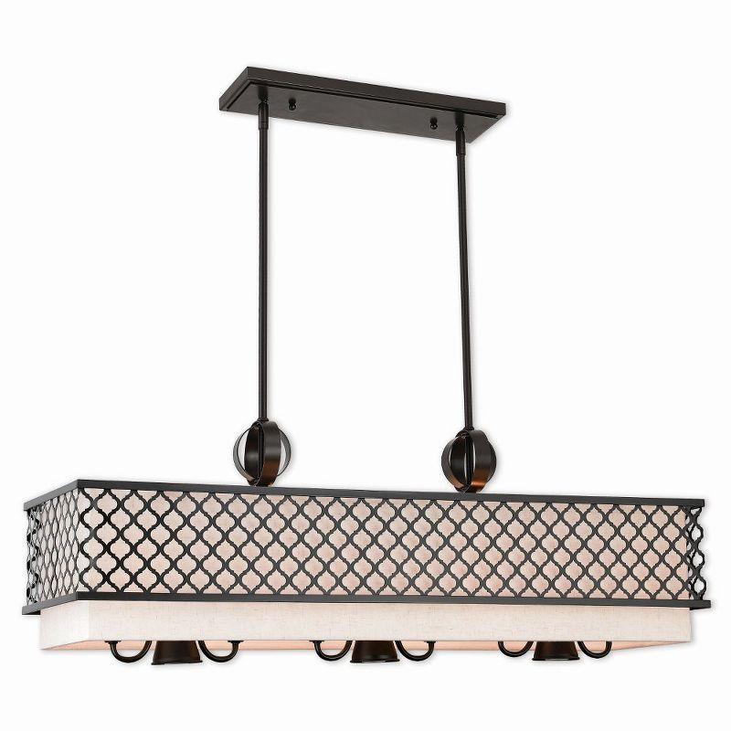 Livex Lighting Arabesque 6 - Light Chandelier in  English Bronze