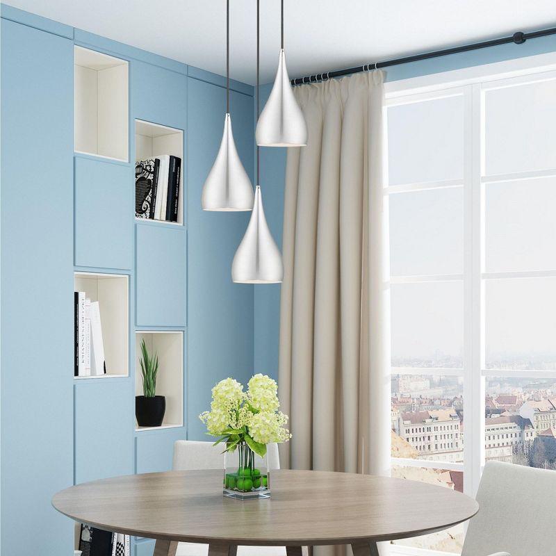 Schultz Single Light Metal Dimmable Pendant