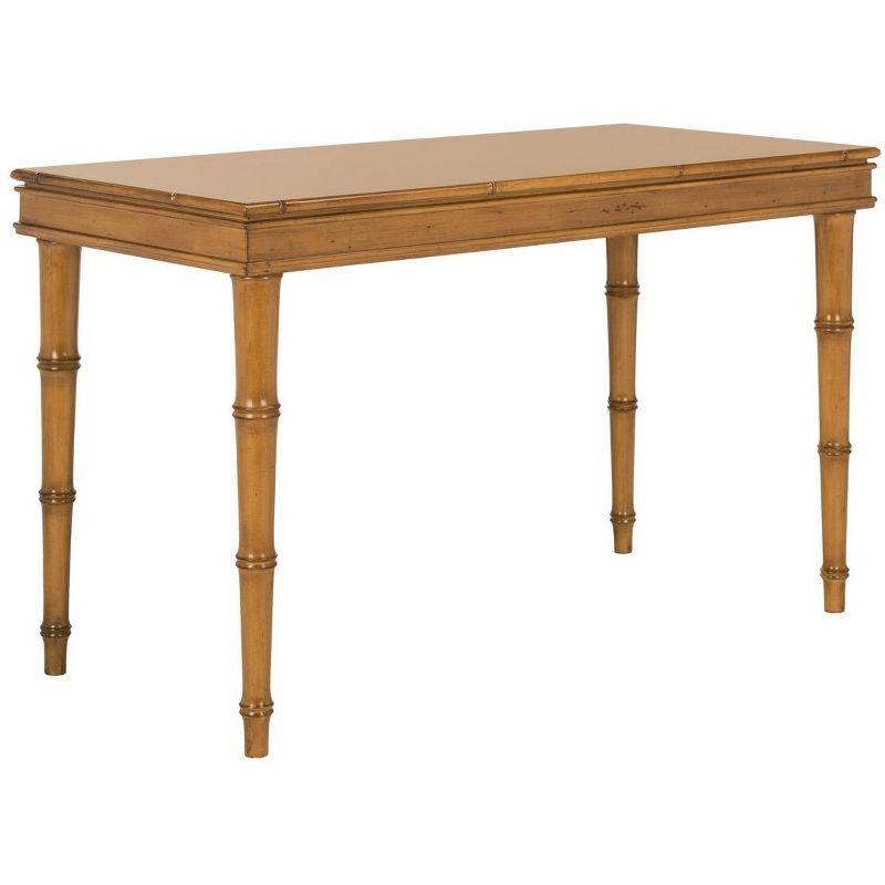 Noely  1 Drawer Writing Desk - DSK3500 - Brown - Safavieh