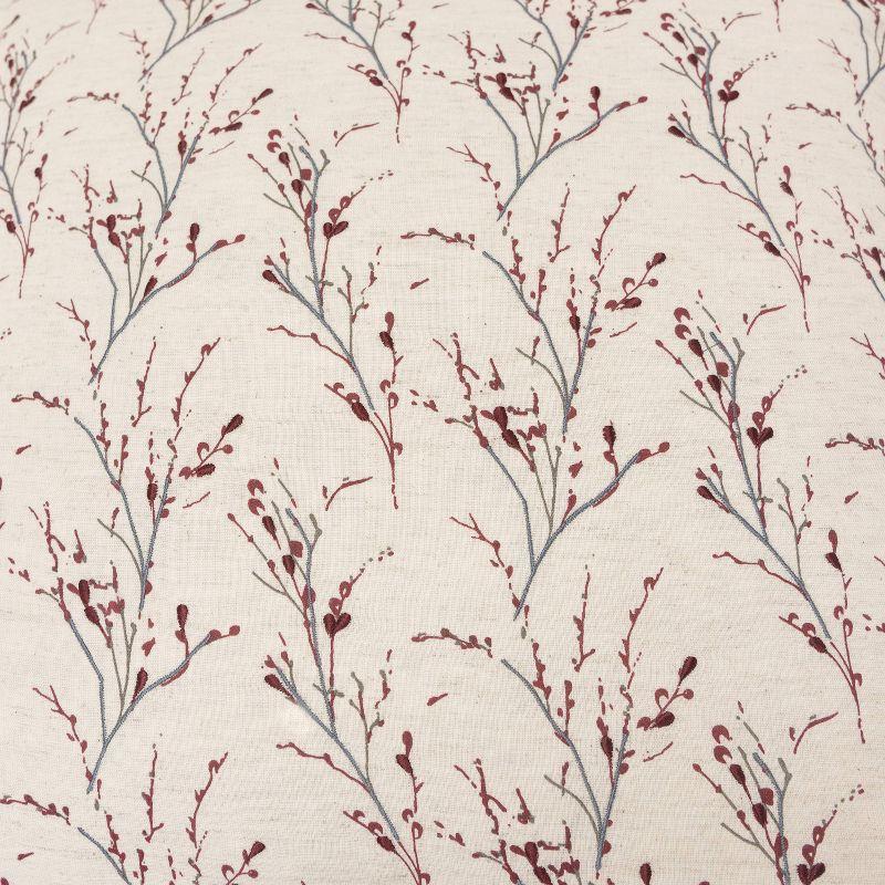 Rizzy Home Embroidered Cotton Throw Pillow