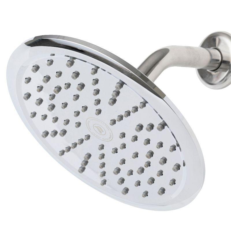 Niagara Conservation Rainfall Spa 1-Spray with 2 GPM 8 in. Wall Mount Adjustable Fixed Shower Head