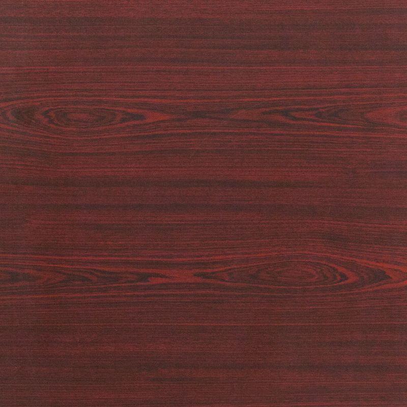 Flash Furniture 4-Foot Mahogany Melamine Laminate Folding Banquet Table