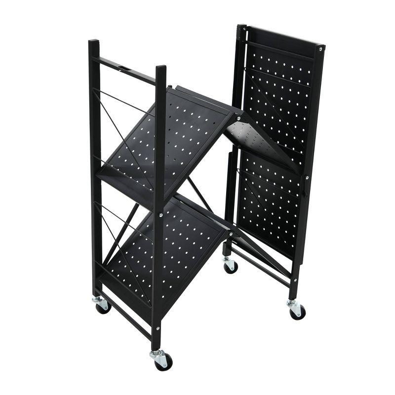 33.75'' H x 26.75'' W Utility Cart with Wheels