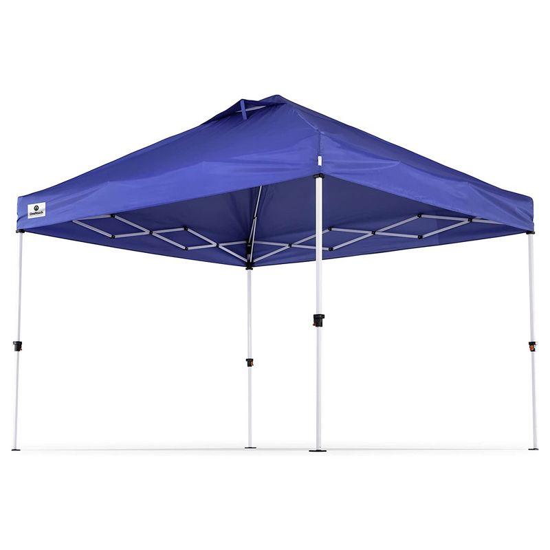 OneTouch Blue 10' x 10' Instant Shade Canopy Tent with Adjustable Legs