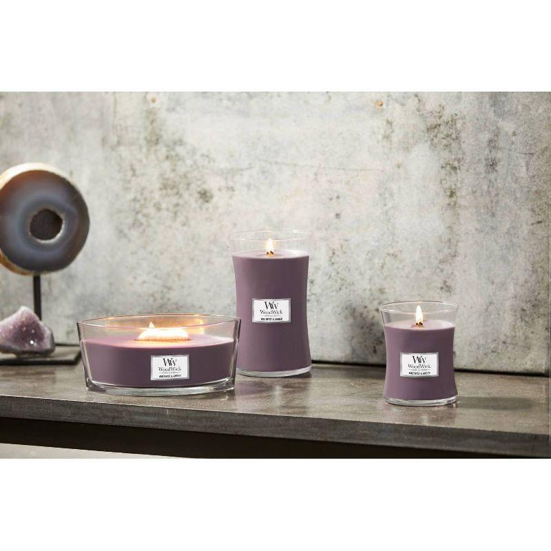 Amethyst & Amber Scented Soy Jar Candle, 21.5 oz