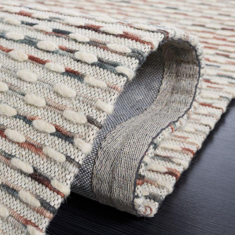 Marbella MRB158 Hand Woven Indoor Accent Rug - Beige/Rust - 3'x5' - Safavieh