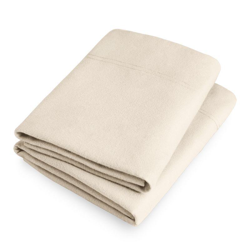 Bare Home 100% Cotton Flannel Pillowcase (Set of 2)