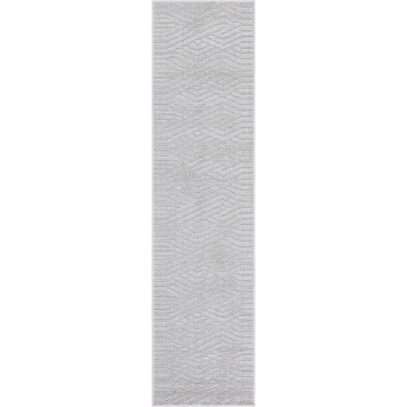 Power Loom Gray Rug