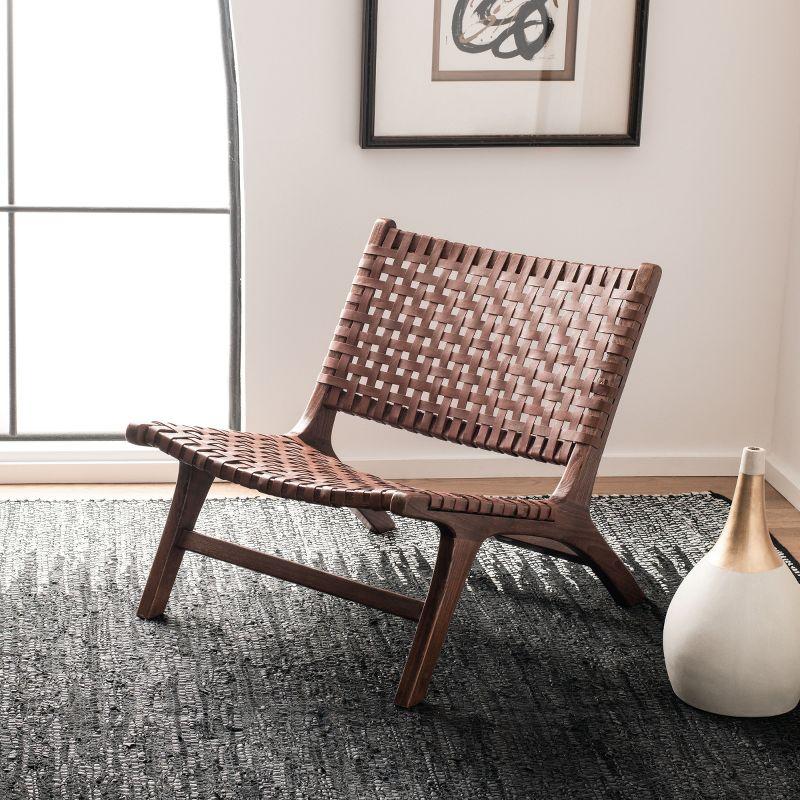 Denman Genuine Leather Side Chair