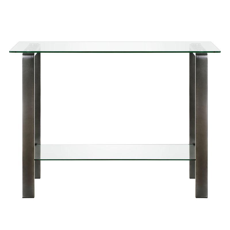 Gunmetal Gray Console Table - Henn&Hart