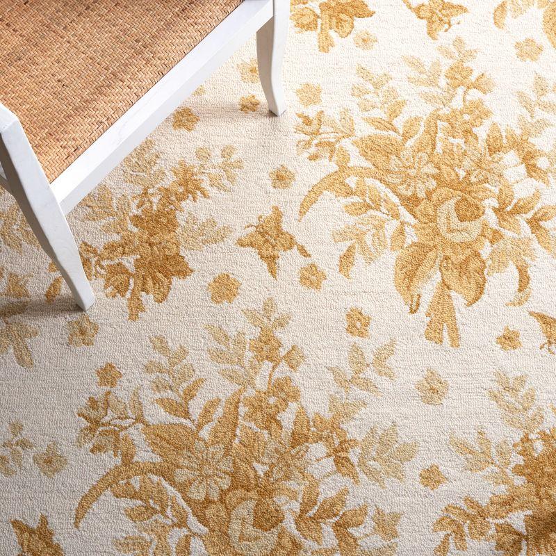 Chelsea HK250 Handmade Area Rug - 8'x10' - Ivory/Gold - Safavieh