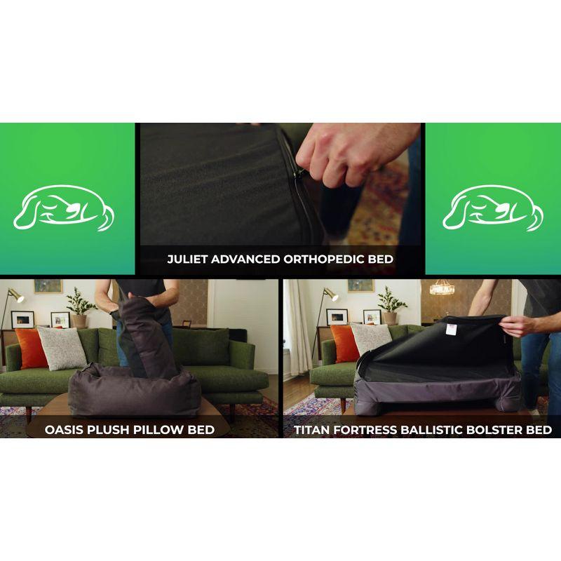 BuddyRest Faux Suede Pet Bed