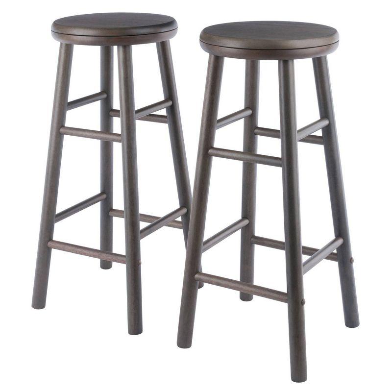 Shelby 2-pc Swivel Seat Counter & Bar Stool