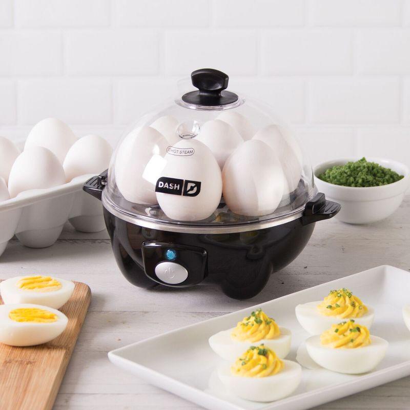 Dash 3-in-1 Everyday 7-Egg Cooker with Omelet Maker and Poaching