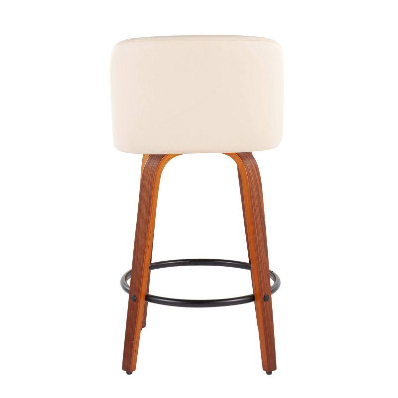 Set of 2 Toriano Counter Height Barstools - LumiSource