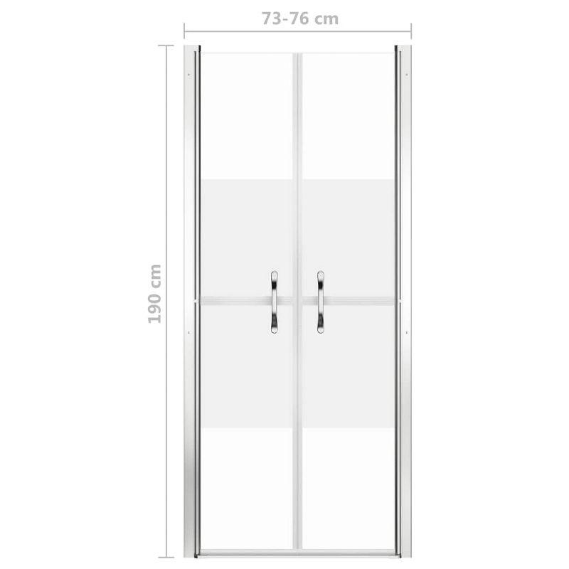 28.7" W x 74.8" H Shower Door