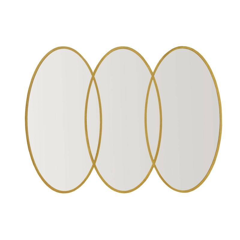 Eclipse Gold Trio Wall Mirror