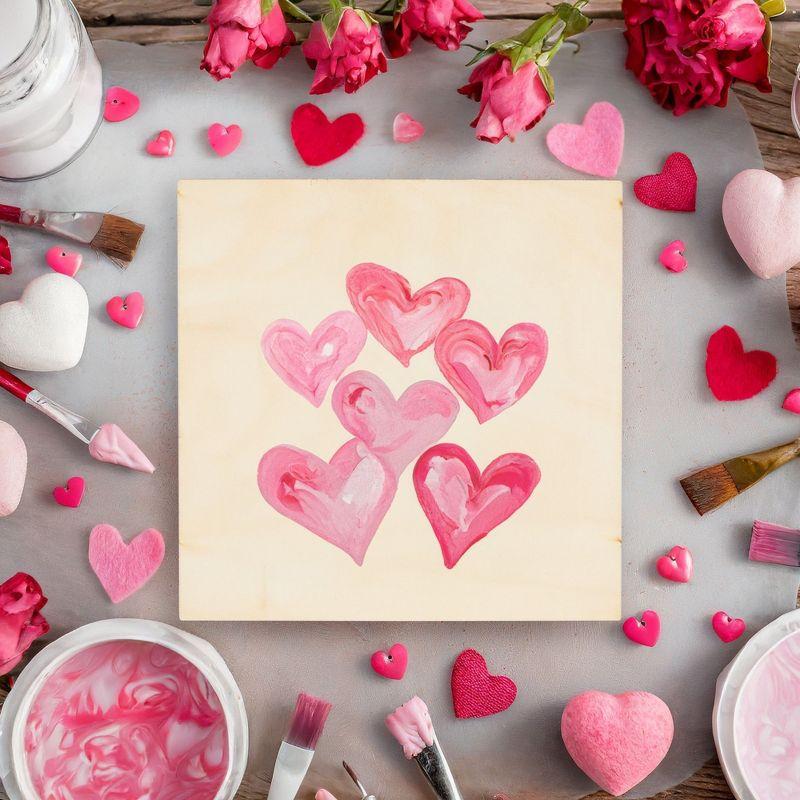 Bright Creations 8 Pack Thin 8x8 Wood Squares for DIY Crafts, Unfinished 1/8 Inch Basswood Plywood for Laser Cutting, Wood Burning