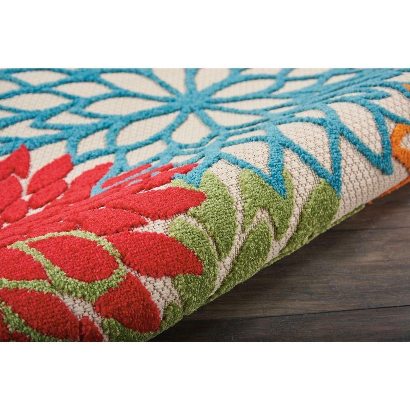 Nourison Aloha Floral Bloom Indoor Outdoor Rug