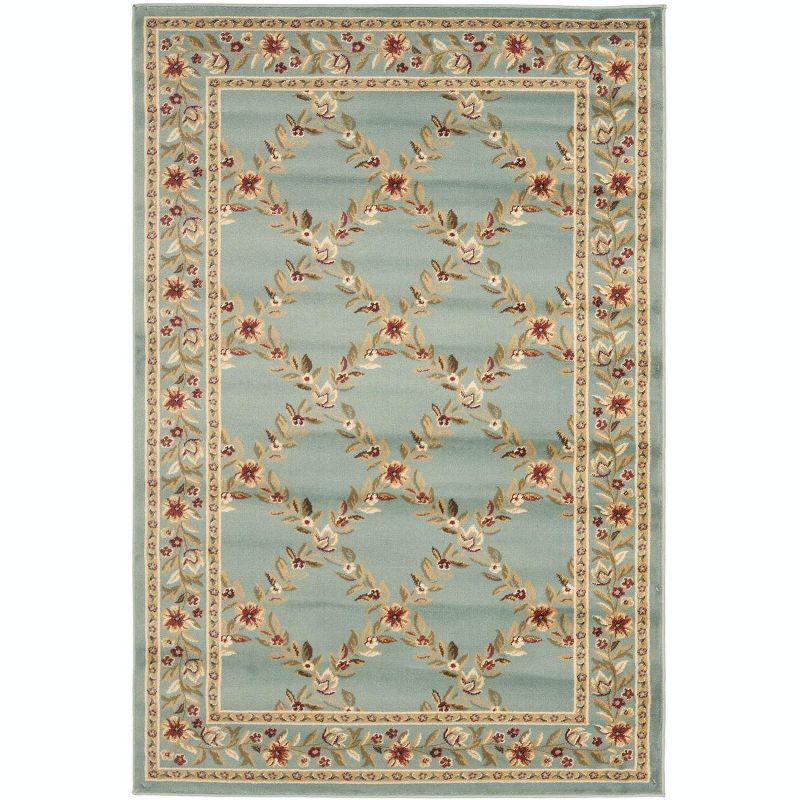 Lyndhurst LNH557 Power Loomed Accent Rug - Blue/Blue - 3'3"x5'3" - Safavieh.