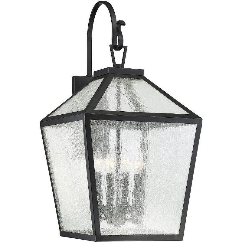 Savoy House Woodstock 4 - Light Wall Light in  Black