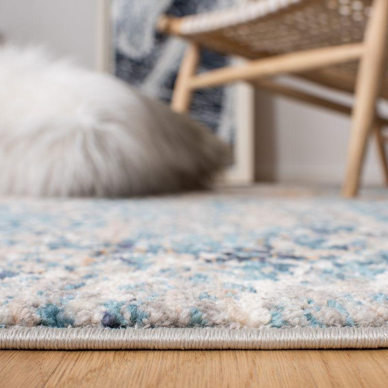 Madison MAD494 Power Loomed Area Rug - Grey/Blue - 8'x10' - Safavieh.