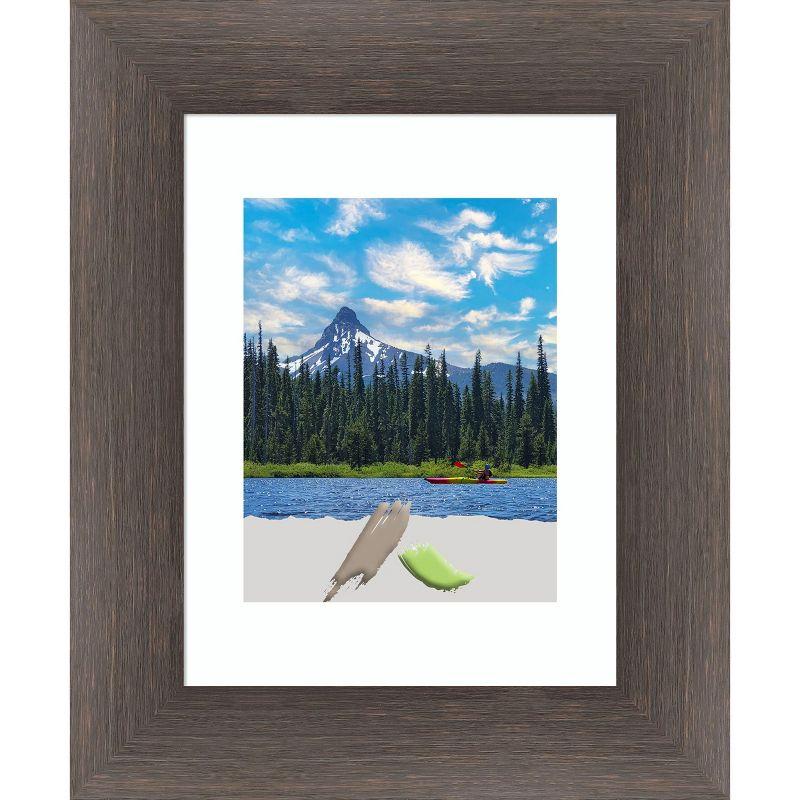 Hardwood Chocolate Solid Wood Picture Frame 8 x 10/11 x 14 Inches