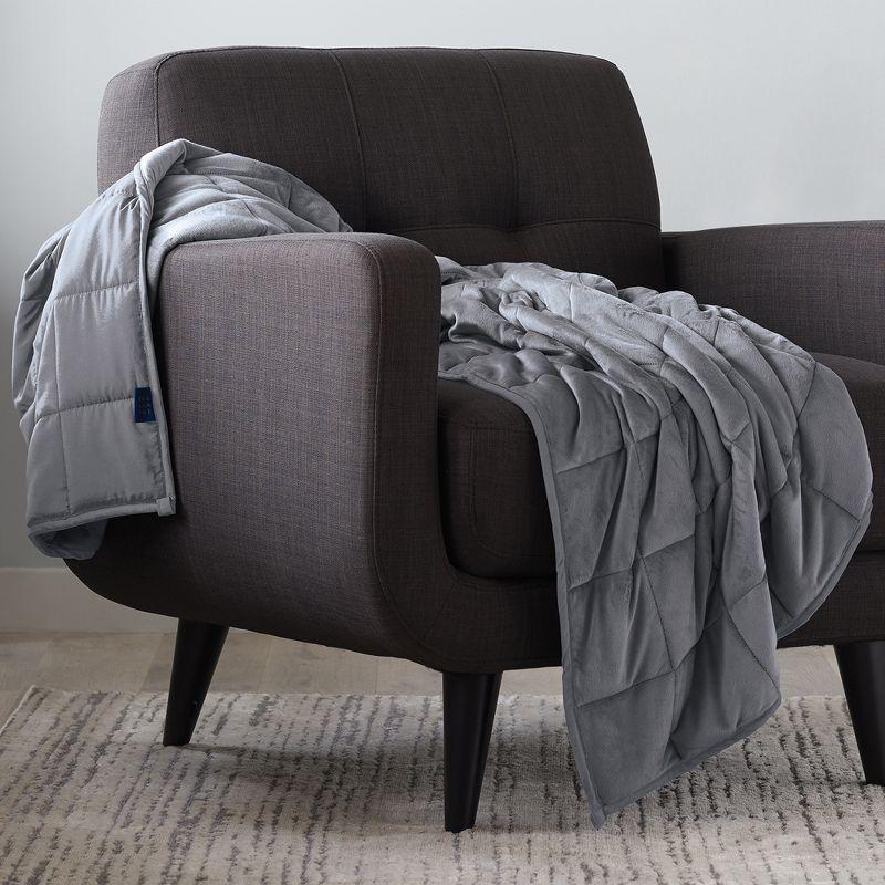 Ella Jayne Home Reversible Weighted Anti-Anxiety Blanket